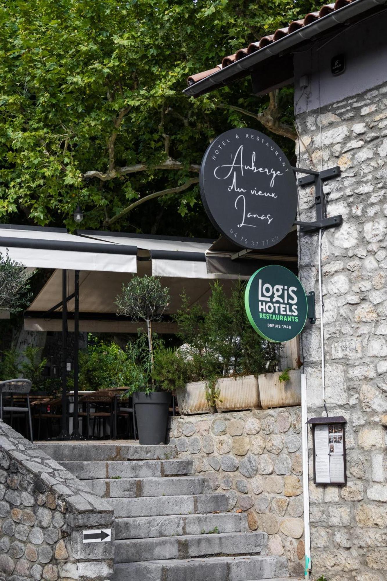 Auberge Du Vieux Lanas Logis Hotel Restaurant Εξωτερικό φωτογραφία